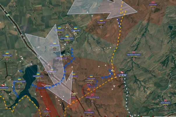 ВС ЛНР только что пошли в контрнаступление на Светлодарской дуге