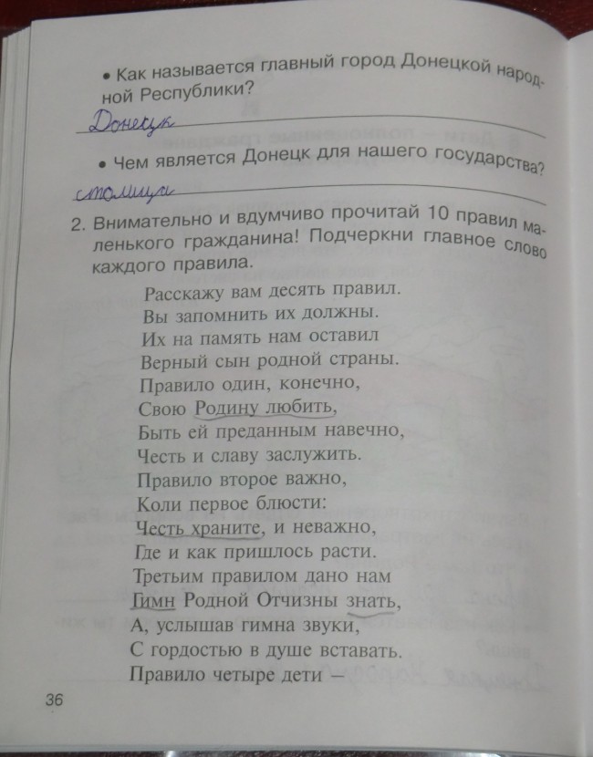 Урок гражданственности. Учимся правильным вещам! 
