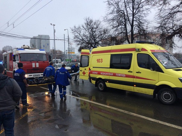 В переходе у метро "Коломенская" в Москве произошел взрыв В переходе у метро "Коломенская" в Москве произошел взрыв