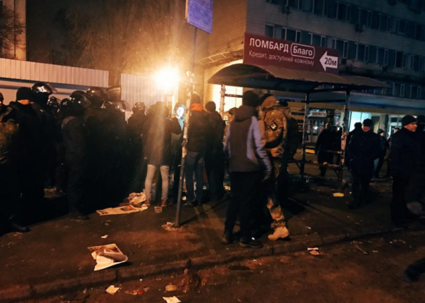 В Киеве очередной погром МАФов: продавцу сломали руку