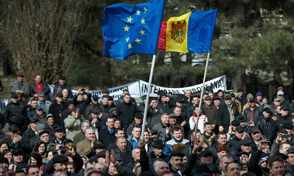 Кишинев отказался от флага ЕС