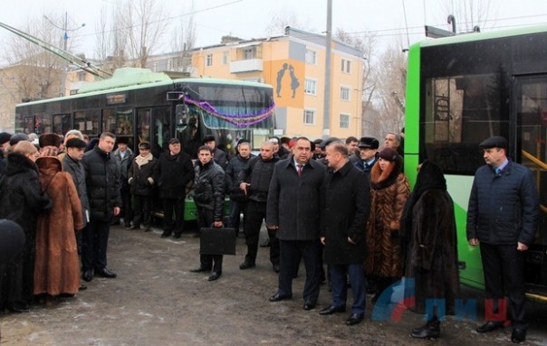Глава Республики и мэр Луганска торжественно открыли путепровод на улице Советской