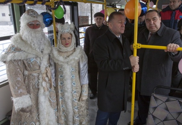 Глава Республики и мэр Луганска торжественно открыли путепровод на улице Советской