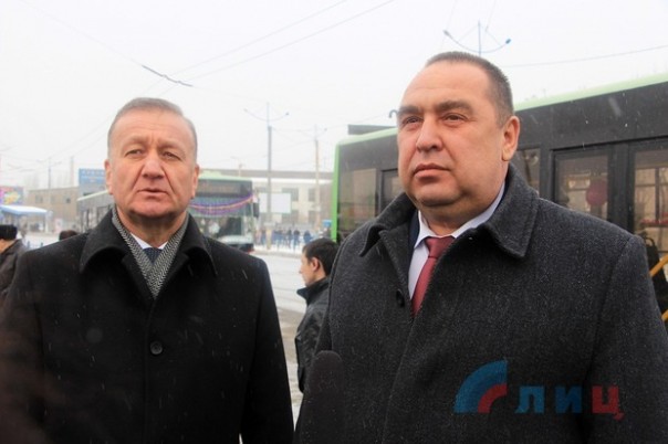 Глава Республики и мэр Луганска торжественно открыли путепровод на улице Советской