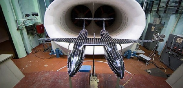 Российские ученые разрабатывают перспективный двухфюзеляжный самолет