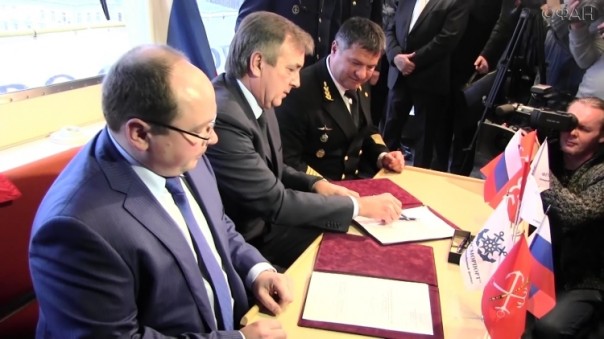 Скоро в Арктику: ледокол «Новороссийск» в Петербурге заступил на госслужбу