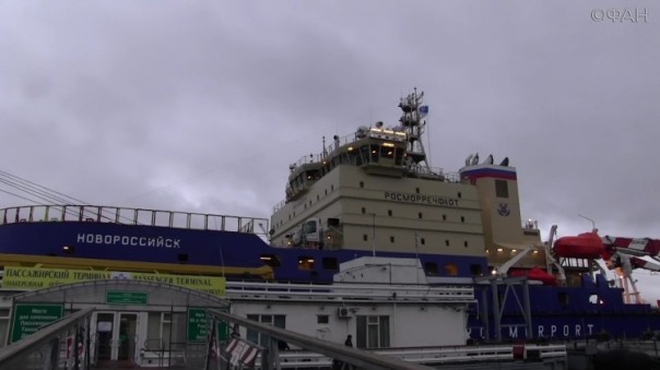 Скоро в Арктику: ледокол «Новороссийск» в Петербурге заступил на госслужбу