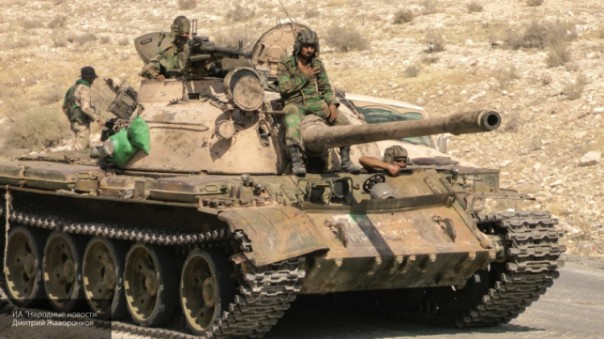 Сирийская армия нашла крупный ангар с танками боевиков в Алеппо...