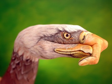 Hand Art – впечатляющие иллюстрации на руках 