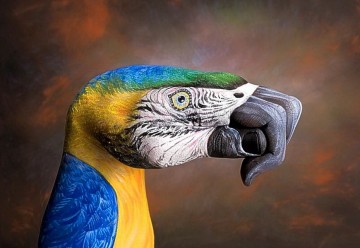 Hand Art – впечатляющие иллюстрации на руках 