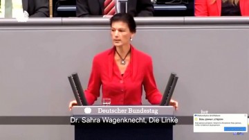 Сара Вагенкнехт выложила всю правду про Украину. Бундестаг поражён