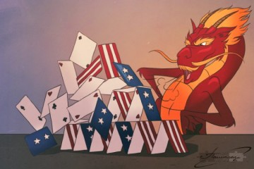 Удар дракона: дрон похищен, рынки обрушены