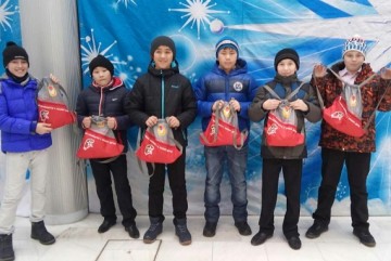 Глава ЦСКА Михаил Барышев провёл новогодние праздники для юнармейцев и спортсменов клуба