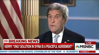 Керри заявил, что Россия спасла Сирию, а оппозиция тесно связана с ИГИЛ и «Аль-Каидой»