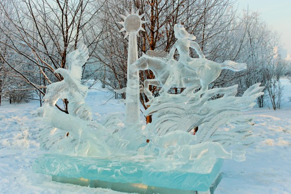 В мире прекрасного или Волшебная сила красноярского снега и льда