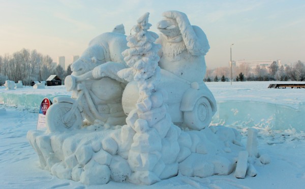 В мире прекрасного или Волшебная сила красноярского снега и льда В мире прекрасного или Волшебная сила красноярского снега и льда