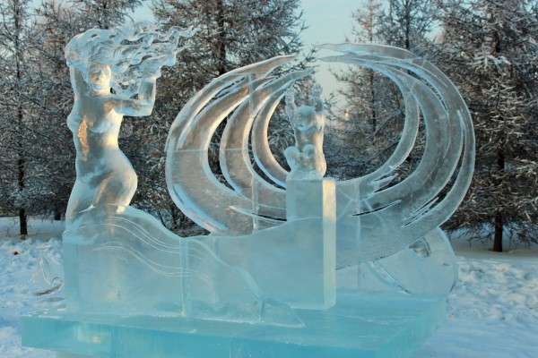 В мире прекрасного или Волшебная сила красноярского снега и льда В мире прекрасного или Волшебная сила красноярского снега и льда