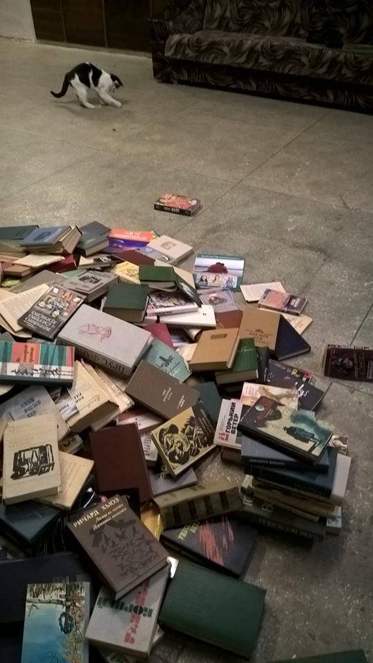 Работники вуза в Киеве сожгли в печи русскую классику Работники вуза в Киеве сожгли в печи русскую классику