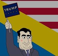 Саакашвили на инаугурации Трампа