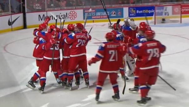 Хоккейная "молодежка" России выиграла бронзу чемпионата мира