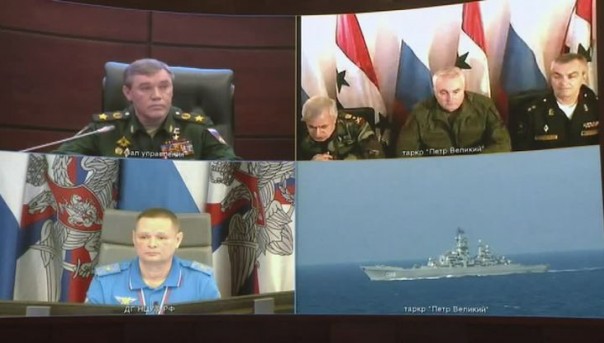 Авианосная группа ВМФ России во главе с "Адмиралом Кузнецовым" покидает Сирию