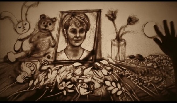 "Не было такой. И не будет" - фильм из песка в память о Докторе Лизе... "Не было такой. И не будет" - фильм из песка в память о Докторе Лизе...