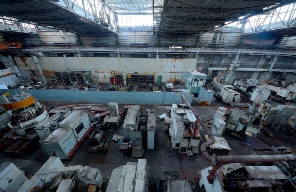 Украинские заводы уходят на запад в виде металлолома Украинские заводы уходят на запад в виде металлолома