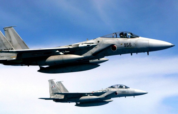 Япония поднимала истребители на перехват китайских бомбардировщиков