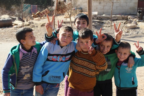 Гуманитарная акция РФ в населенном пункте Эль-Харики, провинции Хомс