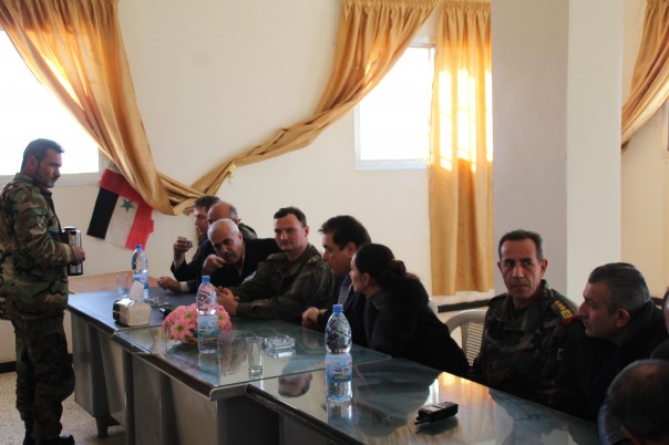 Гуманитарная акция РФ в населенном пункте Эль-Харики, провинции Хомс Гуманитарная акция РФ в населенном пункте Эль-Харики, провинции Хомс