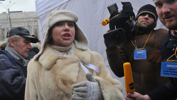 Рынска в Москве борется с отвращением к жизни