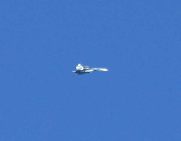 Воздушный бой Су-27 против F16 над Зоной 51