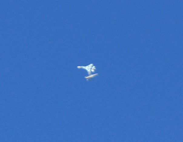 Воздушный бой Су-27 против F16 над Зоной 51