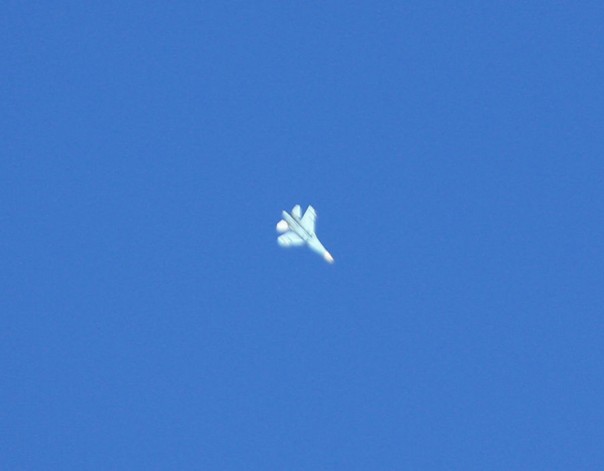 Воздушный бой Су-27 против F16 над Зоной 51