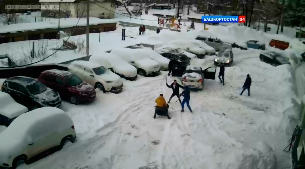 В Уфе произошла массовая драка