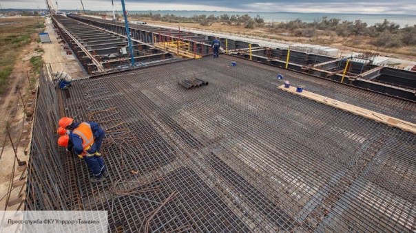 В этом году Россия подведет железную дорогу к Керченскому мосту