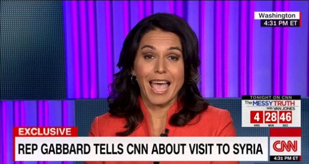 Вернувшаяся из Сирии Тулси Габбард загоняет в угол пропагандиста из CNN