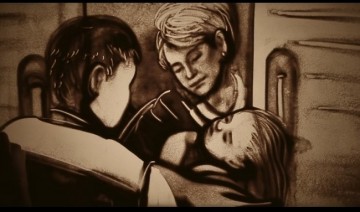 "Не было такой. И не будет" - фильм из песка в память о Докторе Лизе...