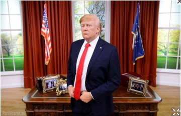 Трамп «выгнал» Обаму из музея мадам Тюссо