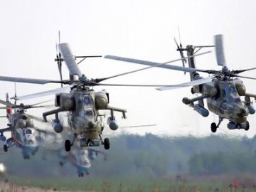 На запад России придут вертолеты подавления