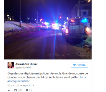 Неизвестные устроили бойню в канадской мечети - растет количество убитых