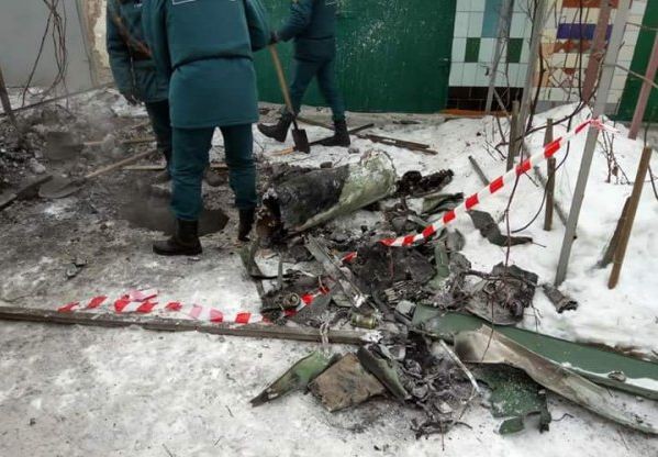 [+18] Ракета украинского ЗРК "Бук М1" упала на жилой сектор Макеевки. Последствия обстрела 01.02.17