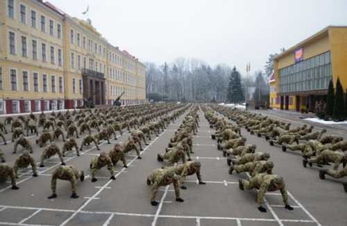 #22PushupChallenge накануне январских боёв в Донбассе