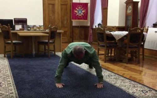 #22PushupChallenge накануне январских боёв в Донбассе