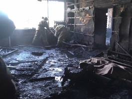 Опубликовано видео из кабинета убитого комбата Гиви после взрыва [+18]