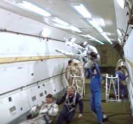 Космос 360: тренировка в невесомости на самолёте Ил-76
