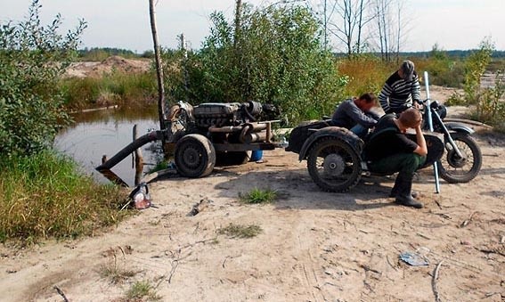 На западе Украины бушует война... за янтарь На западе Украины бушует война... за янтарь