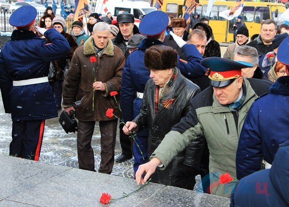 Сводка от НМ ЛНР 14 февраля 2017. В Республике торжественно отмечают 74-ю годовщину освобождения Луганска