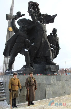 Сводка от НМ ЛНР 14 февраля 2017. В Республике торжественно отмечают 74-ю годовщину освобождения Луганска