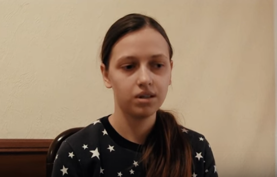 Оксана, вдова ополченца